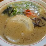 麺堂　香 - とんこつラーメン：550円