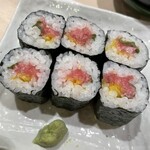 うまい鮨勘 - トロたく巻き