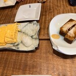 Asakusa Hirayama - 卵焼き&アナゴの煮こごり