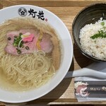 Taishio Soba Touka - 鯛塩らぁ麺+鯛めし