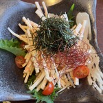 だるま家 - 大根サラダ