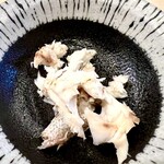 暁 - 取り分けた鯛