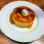 星乃珈琲店 - 料理写真:窯焼スフレパンケーキ シングル
