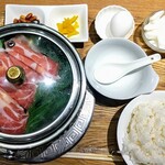 薬膳火鍋しゃぶしゃぶ 小尾羊 - コラーゲン白湯鍋定食