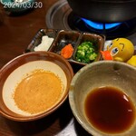 Komon - ☺︎薬味 胡麻ダレ、ポン酢