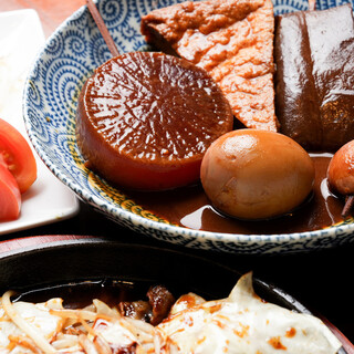 Specialty! Miso oden - a proud dish made with our own blend of Hatcho miso