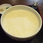 慈げん - 冷たいふんわり卵のかけうどん(580円)