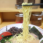 博多らーめん 和 - 博多ラーメンの麺