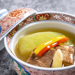 Wabou Teppan Hashibami - 牛タンと旬野菜の葛煮