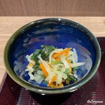 南部ビストロ うんめのす - 大根と青菜と人参の酢の物