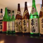Sobakiri Kuromugi - 日本酒も充実。