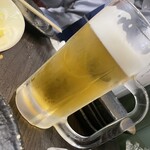 居酒屋もえぎ - キンキンビール