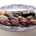 Toukyou Sushi Itamae Sushi Puraimu - コース8250円