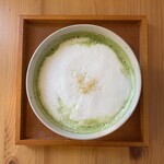 cafe こころひかる - 抹茶ラテ（550円）