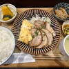 江戸堀 焼豚食堂 - 料理写真:ミックス定食（焼豚増し、ご飯大盛）