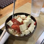 醇 - 明太子チーズもんじゃです。