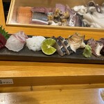 鮨 ひでぞう - 造り7種盛り