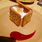 キノピオ・カフェ - ハテナブロックティラミス(750円) これは周りのクッキー以外子供向けではないぞ。。。