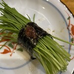 鮨 ひでぞう - 芽ねぎ握り