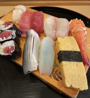 Oogiku Sushi - 握りランチ1,500円