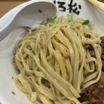 麺屋くろ松 - 平打ち麺、うんまーい❤︎