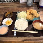 麻布しき - とり天定食