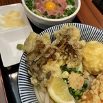 釜たけうどん 明石焼 - 