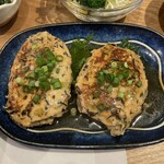 Rokabo Kafe Anzu - ひじき、枝豆、蓮根、豆腐が入った、つくねハンバーグ