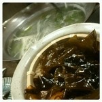 海もぐら - ワカメしゃぶしゃぶ