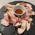 クラフト ビア マーケット - ◯美桜鶏むねのタタキ¥780…タタキというより鶏ハムですね^^;