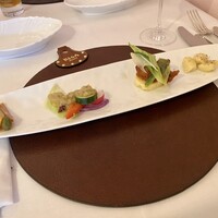 RISTORANTE REGA - 前菜4種の盛り合わせ