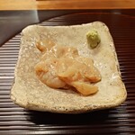 伊勢藤 いせずし - カワハギ肝あえ