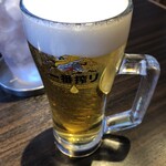 朝鮮飯店 - 生ビール