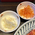 朝鮮飯店 - 味ネギと辛ネギ