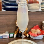 小さなカフェ セルクル - 桜のパンナコッタ　650円