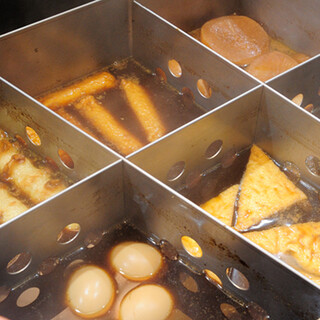 The key is the chicken stock that has been simmered for 3 days! Reasonably priced oden is also attractive◎