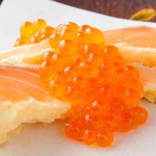 Authentic Tempura at an affordable price ◆ Specialty items such as rare salmon available