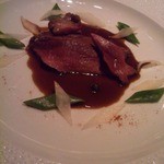 銀座 レカン - クレープシュゼット作ります。