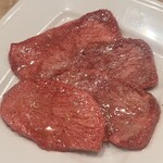 焼肉あきら漸 - 上タン塩1,500円