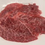 焼肉あきら漸 - イチボ(雪降り和牛)1,500円