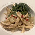 焼肉あきら漸 - ハツモトの青紫蘇和え770円