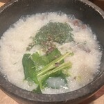 焼肉あきら漸 - 牛テールおじや1,250円