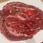 Yakiniku Akira Zen - ツラミの青唐辛子焼き900円