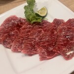 焼肉あきら漸 - ハラミ刺し1,320円