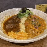 SPICY CURRY 魯珈 - 選べる2種カレー