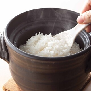 Pot-cooked rice