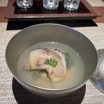 日本料理 海幸 - 地ハマグリと若竹の潮仕立て
