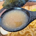 醤丸 - 豚骨魚介スープ