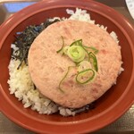 すき家 - まぐろたたき丼 大盛