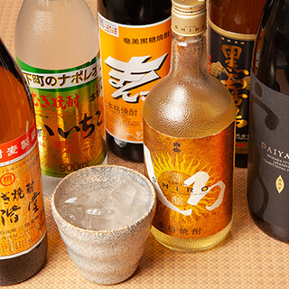 A wide variety of shochu is also a must-see ◆Enjoy reasonable drinks with meat